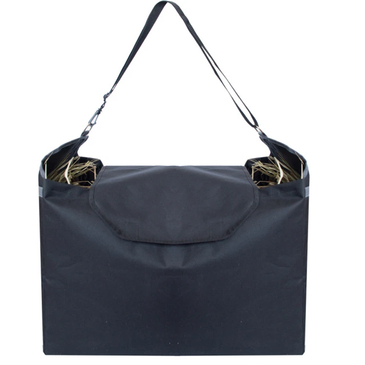 FREE SAMPLES Slow Feed Feeder Tote Bags Large Capacity Feeding Bag for Horses Goat Alpacas Horse Hay Bag