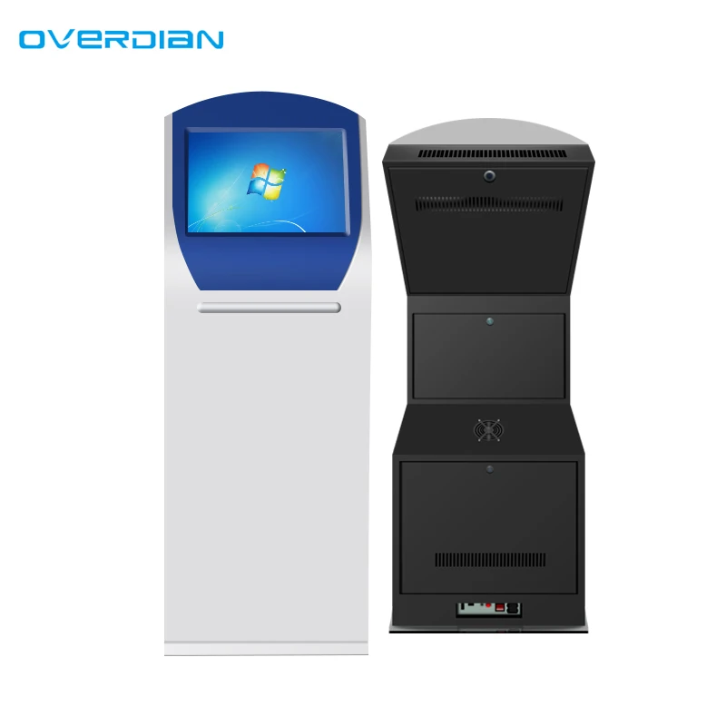 Factory price Hotel Check-In/Out Kiosk Cash Machine Self Service Touchscreen