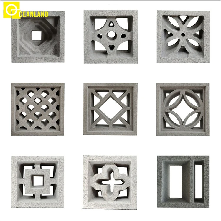 outdoor design building material wall foamed fireproof hollow clay brick