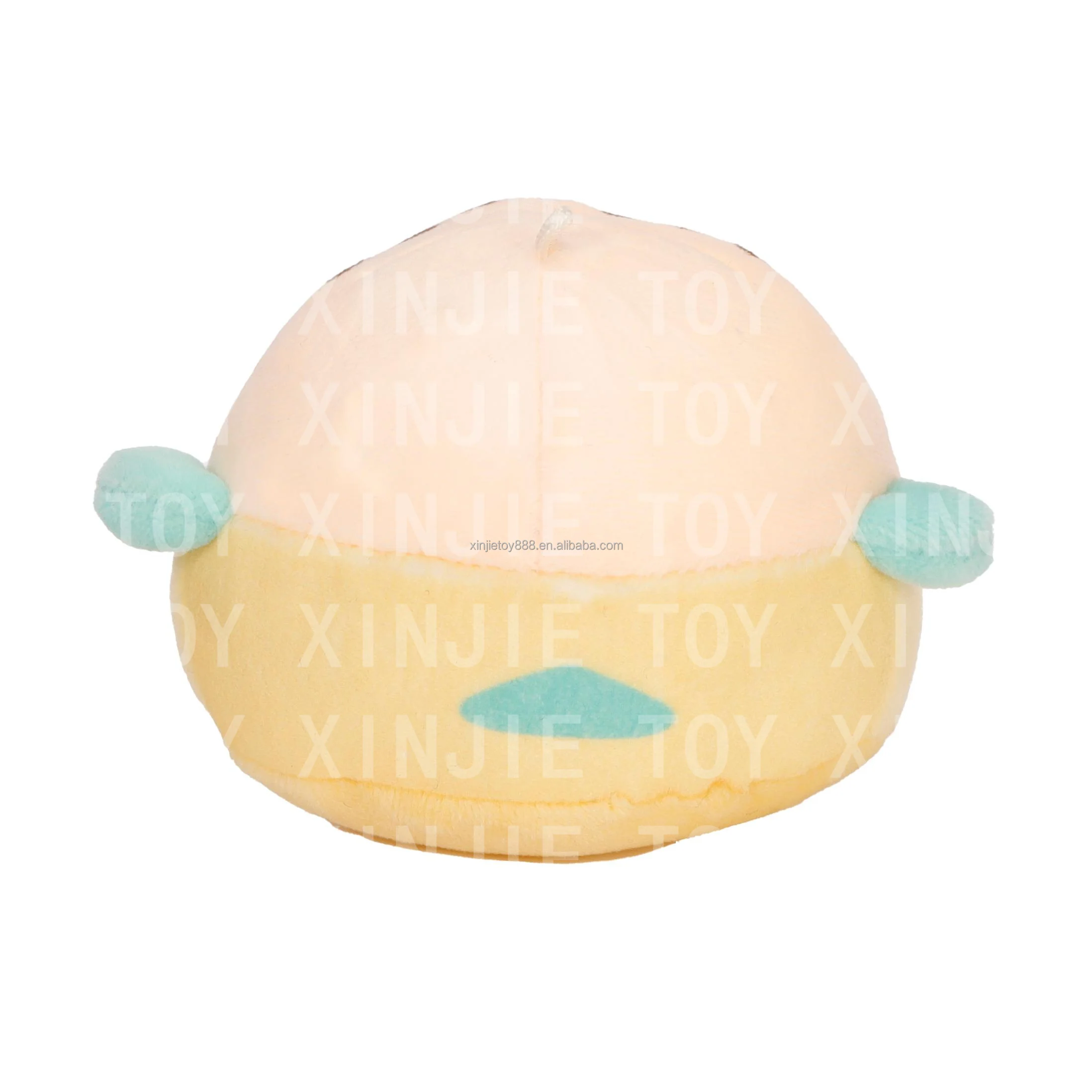 Новый продукт идея милый дизайн плюшевая игрушка на заказ круглая форма globefish мягкие игрушки красочные