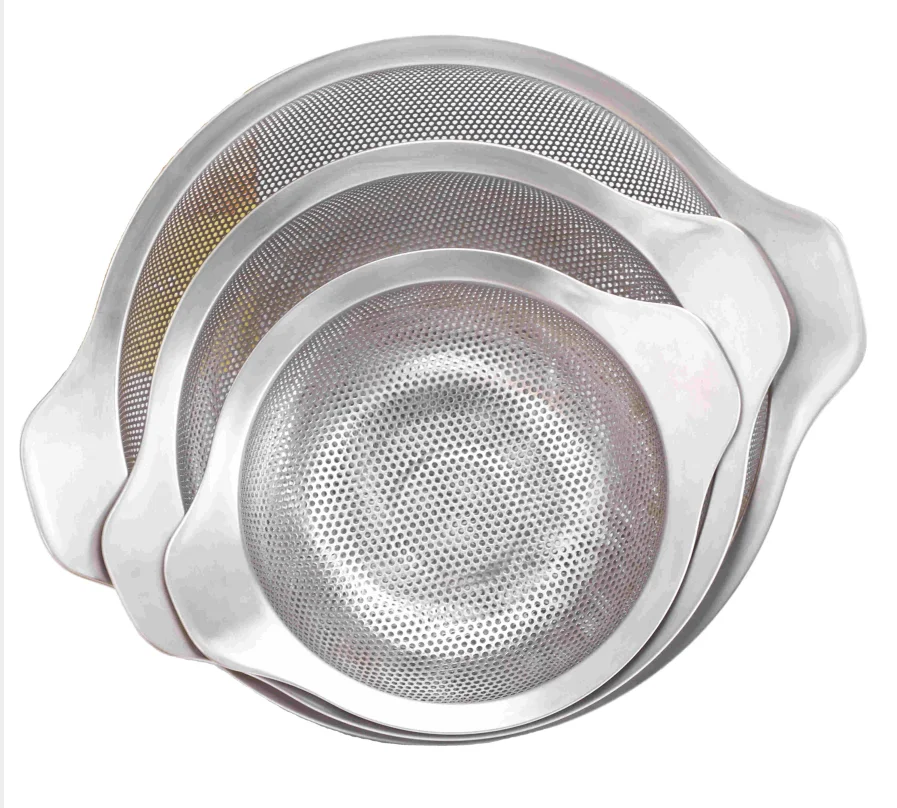 Высококачественный перфорированный Дуршлаг Из Нержавеющей Стали 2020 нового дизайна