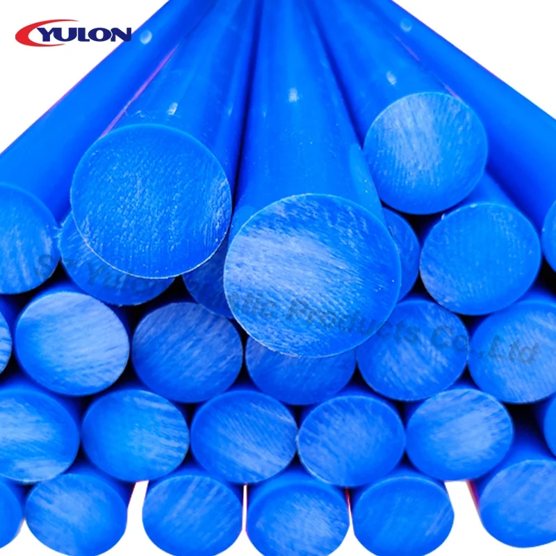 Round Acetal Copolymer Rods Black Opaque Acetal Stock Solid Copolymer Plastic Rods