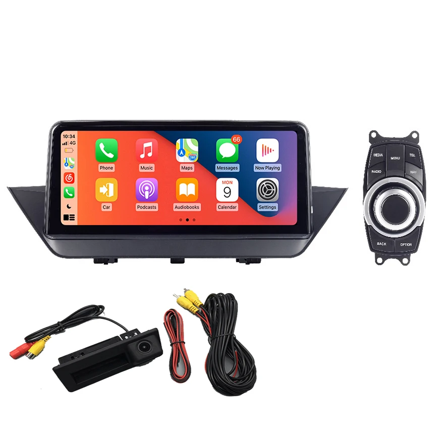 Автомобильный мультимедийный плеер Carplay 10 25 дюйма HD gps для bmw x1 e84 android 2009-2015