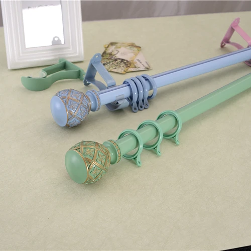 Guangzhou Wholesale aluminum Curtain Rod For Living Room, aluminum Curtain pole