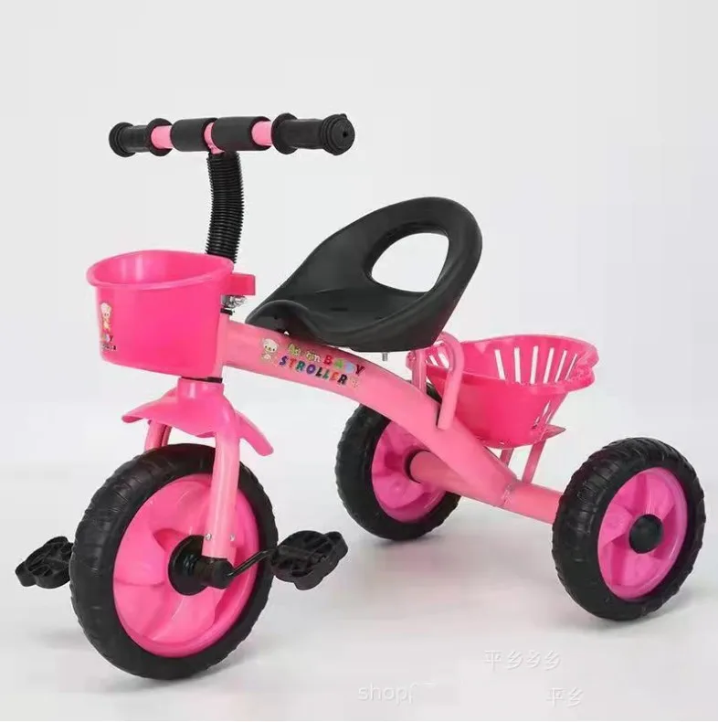 Hot Selling toys for Christmas 2022 Small Kids Baby Ride On Toys Kids Metal Tricycle Child Tricycle
