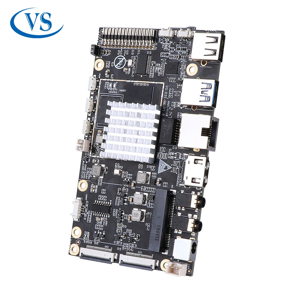 Videostrong VS-D3 Amlogic S905D3 Android 9.0 NPU 100M Development Board PCBA