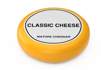 Medium Barrier PE PA Vacuum Plastic Shrink Packing Bag for Cheese