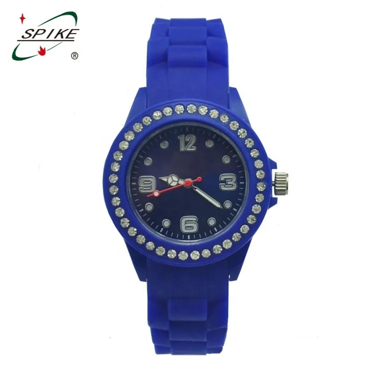 Custom fake diamond watch/Chrono diamond watch