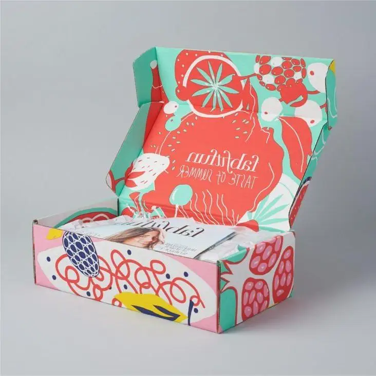 Oem Low Price Corrugated Paper Blank Shipping Box Packaging Shoe Boxes Pink White Blank Box Packaging