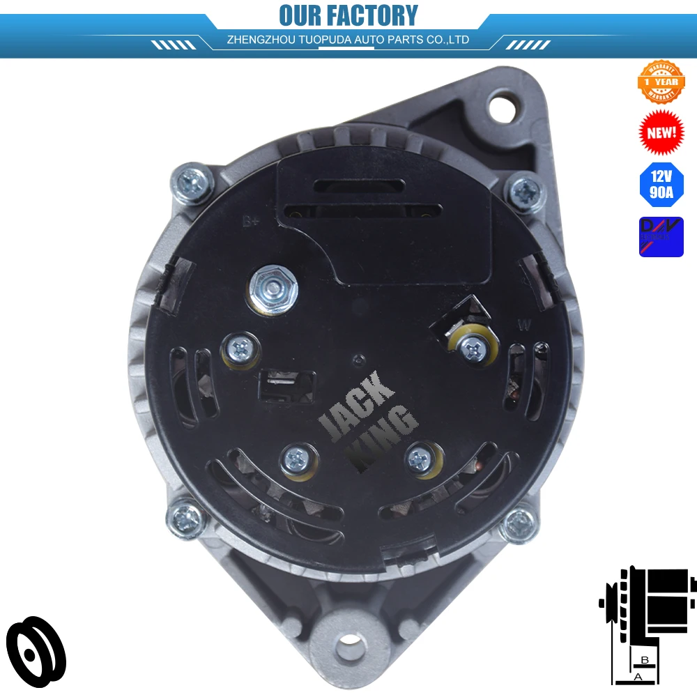 32023771000 0986083110 111811 211080A ELD-A-1118 ELD-A-2110-115A NEW ALTERNATOR FOR LADA VAZ 2110 2111 2112 1.5i 16V 1998-