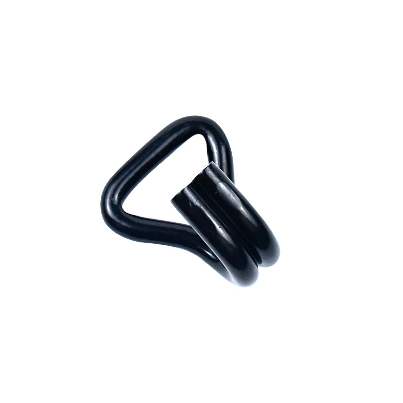 Ningbo China Manufactory 2 inch 3000kg Black PVC Coated Double J Hook