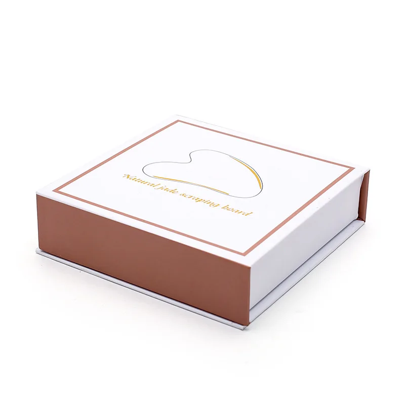 Gift Box for RTS Fashion beauty face jade roller and gua sha set for eyes Skin Tightening