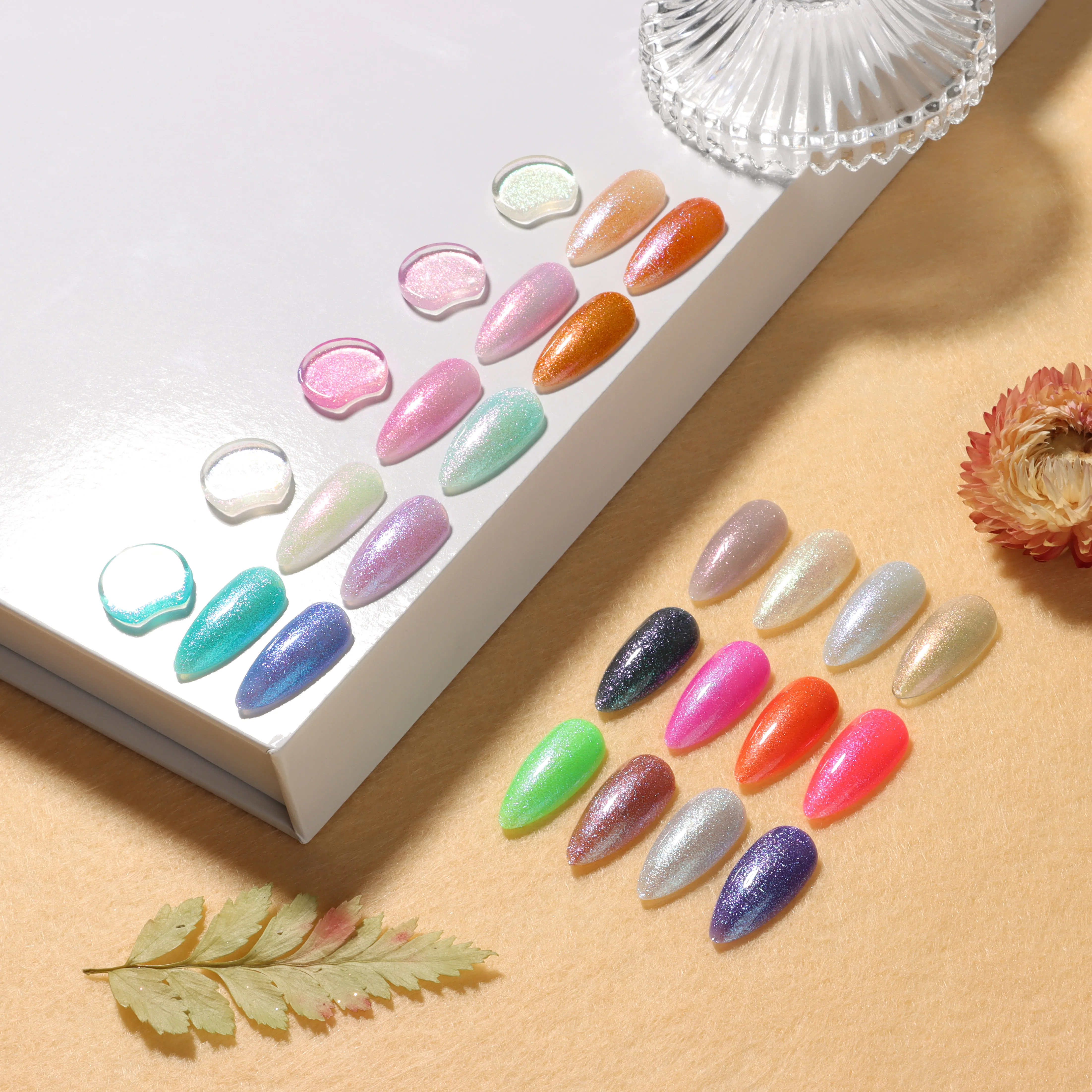 KINNCO Nail supplies UV gel polish 24 colors Chameleon Nail Gel Polish OEM Private Label