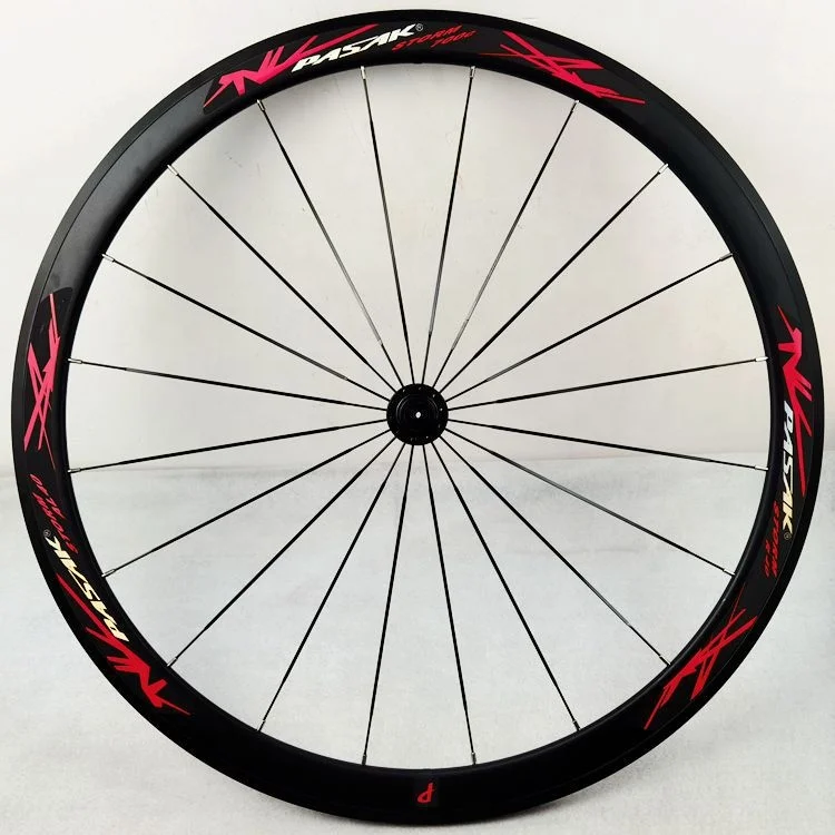 700C Road Bike Wheels 40m Aluminum Alloy Rim C/V Brake HG 11 Speed Wheels for Road Bike