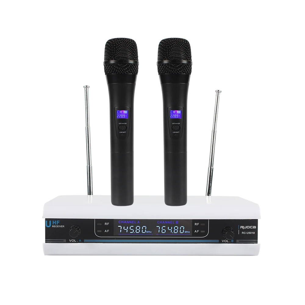 Hot Selling Vocal Mic Handheld Uhf Radio Professionnel Sans Fil Microphone