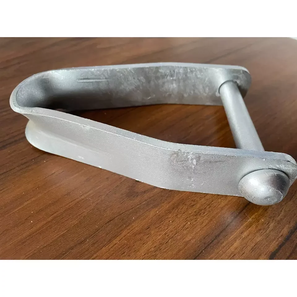 hot dip galvanized insulator bracket d iron bracket pole bracket D-iron electrical fittings
