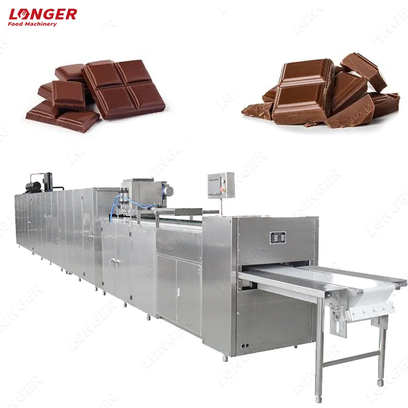 Automatic Chocolate Forming Depositing Chocolate Bar Molding Machine