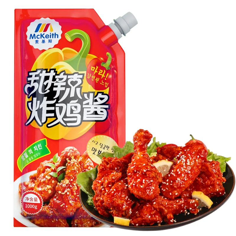 
Wholesale OEM 1kg sweet spicy fried chicken sauce factory price high quality 