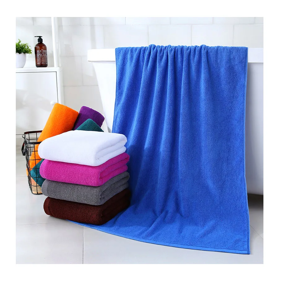 Роскошное белое полотенце из хлопка tawels однотонное банное 100% натурального 27x54 дюйма для отелей спа дома и отеля