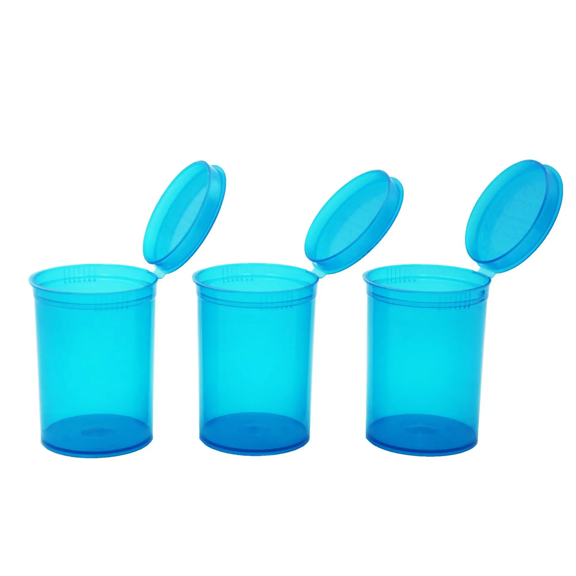 5D 6D 13D 19D 30D 60D 90D pop top medical vial plastic pill top squeeze bottle