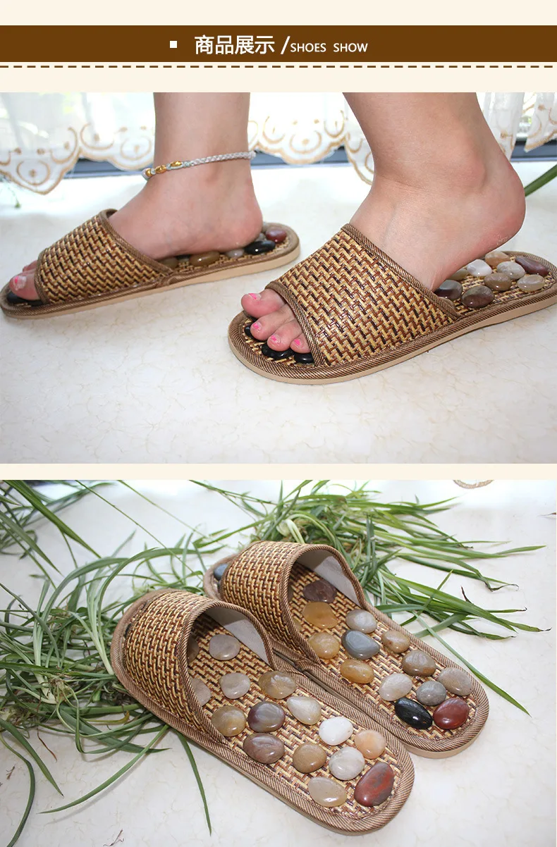 Home Use Health Care Massage Foot Massager Acupressure Slippers Massage Roller OPP Wrapping/gift Box 1 Year Guarantee 100 Pcs