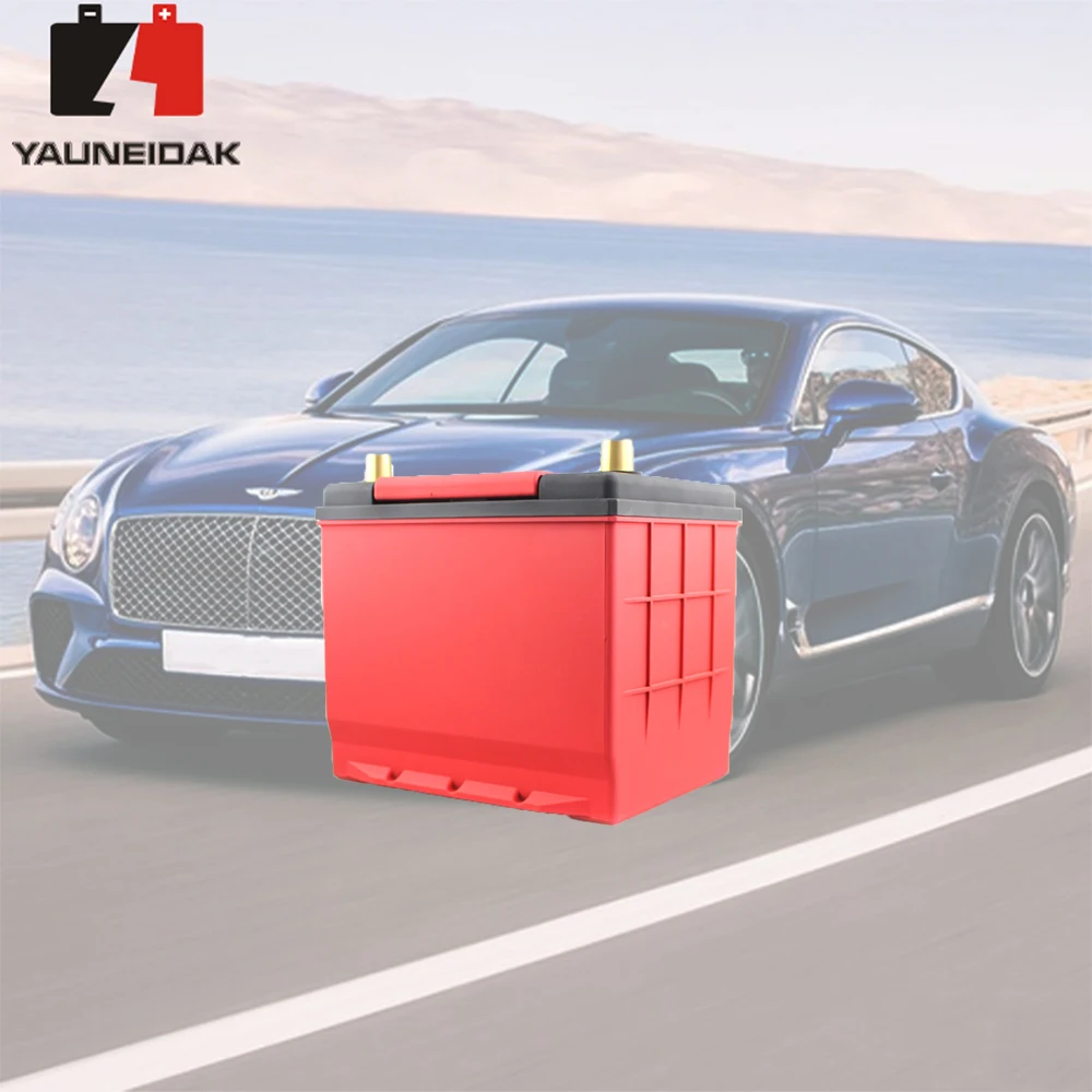 Yauneidak Factory Oem 12v/12.8v 20ah 30ah 40ah 50ah 60ah 80ah 90ah Quick Auto Start Car Battery Lithium Ion Phosphate Battery