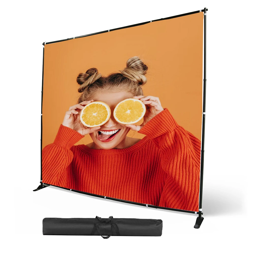 2024 Лидер продаж 8*8 8*10 сверхмощный регулируемый портативный фон подставка для баннеров большого формата