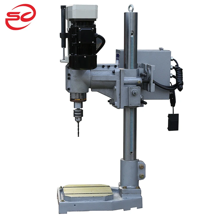 SS-74 Pneumatic automatic bench drilling machine auto feed stand type metal drill