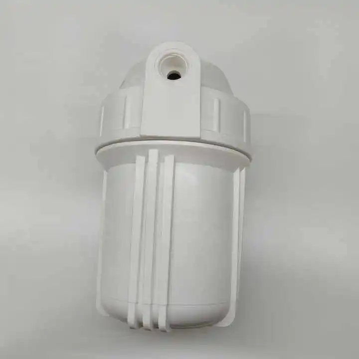 5 Inch White Water Filter Housing Water Filter With Pp Filter Cartridge For Water Pre-treatment