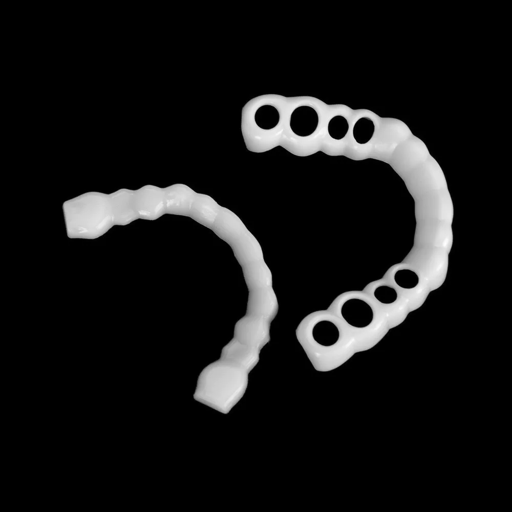 Silicone material 100% brand new and high quality simulated whitening braces shiny smile wholesale price for home use