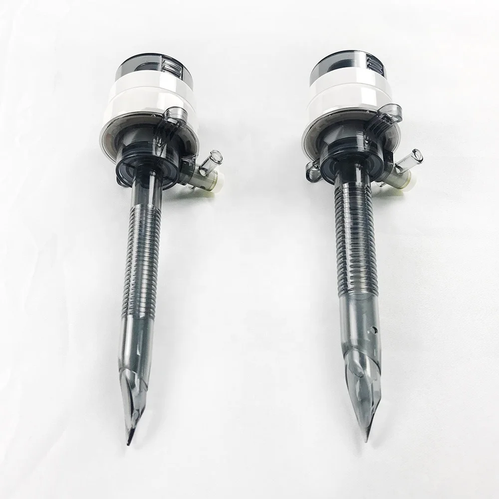 Laparoscopic Surgical Instrument Medical-Grade Plastic  Laparoscopy Trocar Disposable Needle Trocars