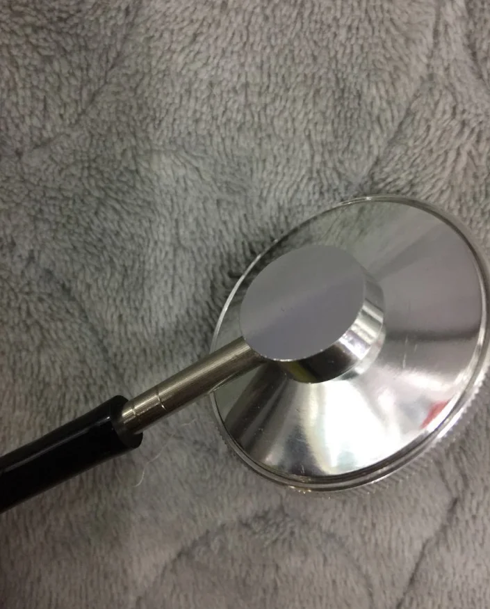 
Aluminum Single Side Stethoscope cardiology Single Tube Stethoscope 