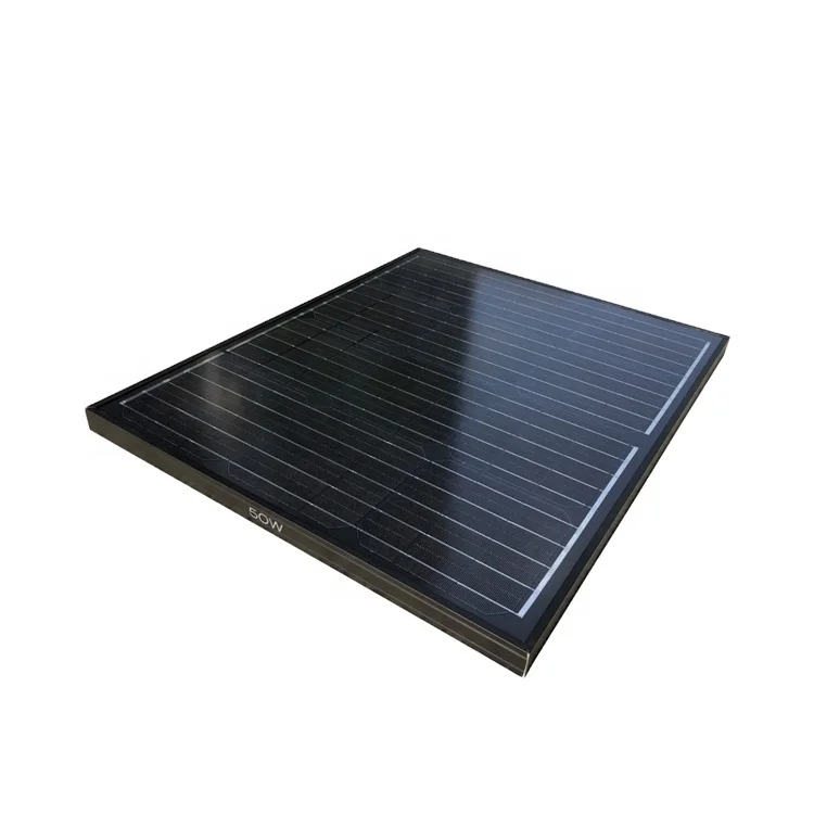 PV Module High Power Efficiency 50W Mono Solar Panels For Roof Home / Solar Bench