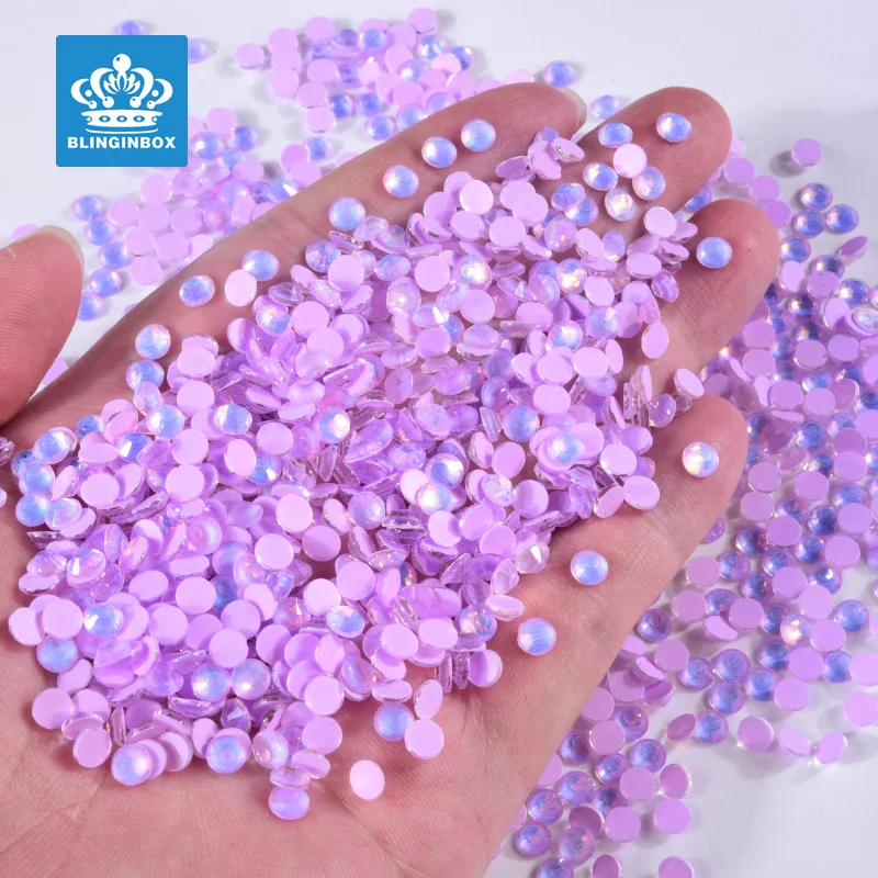 Hot sale round beads mocha aquamarine glass ss6-ss30 strass flat-back rhinestones for diy decoration