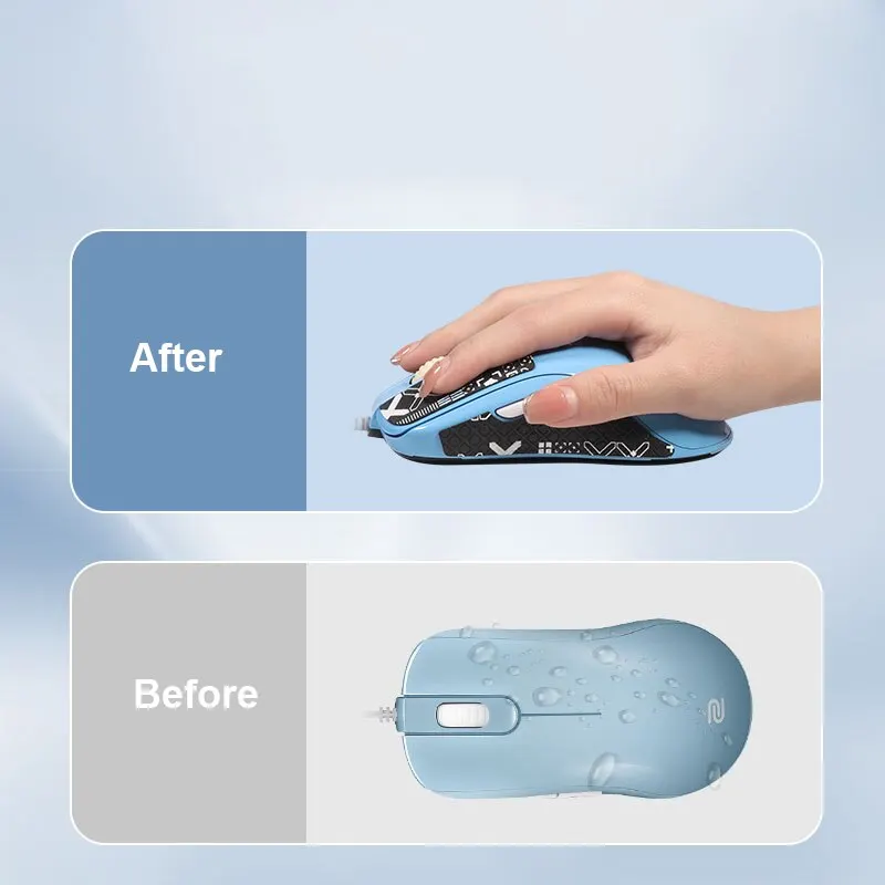 Mice Sticker Anti-Slip Mouse sticker For FK1 FK2 fk1+ Gaming Mouse Printed Full / Half cover