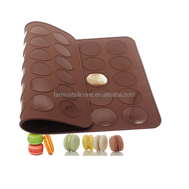 
Macaron Baking Mat Safe Food Grade Non Stick Silicon Liner For Macaron Cookie Bread Making Mat Bake Mat 