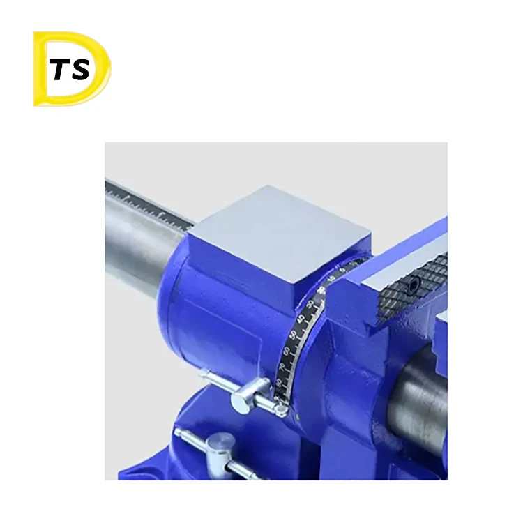 High Quality Ductile Iron Multi-purpose Bench Vise with Jaw and Swivel Base Secure Grip