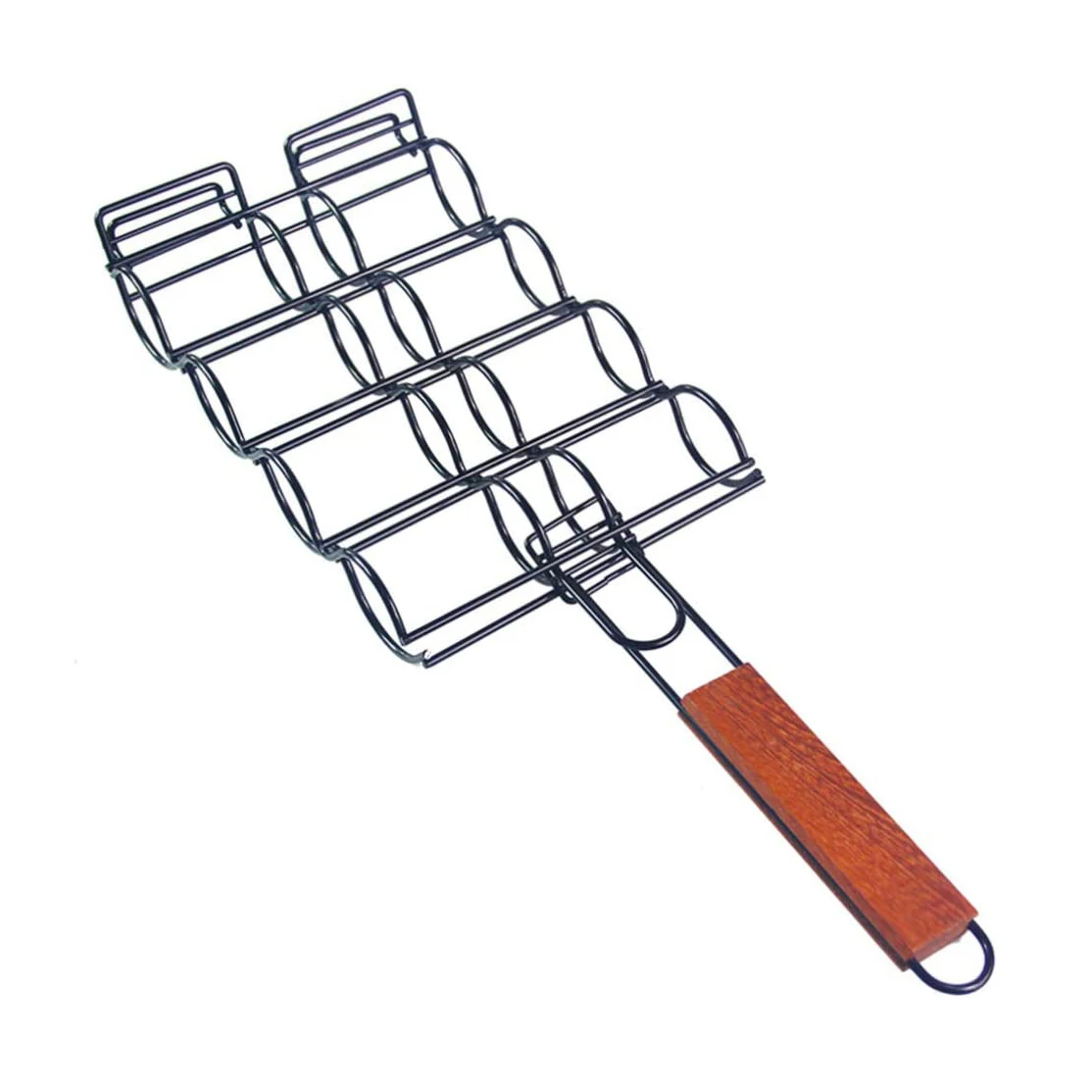 Corn Holder Portable BBQ Grilling Basket Clip Net Rack Outdoor Camping Cooking Vegetable Barbecue Accessories Tools