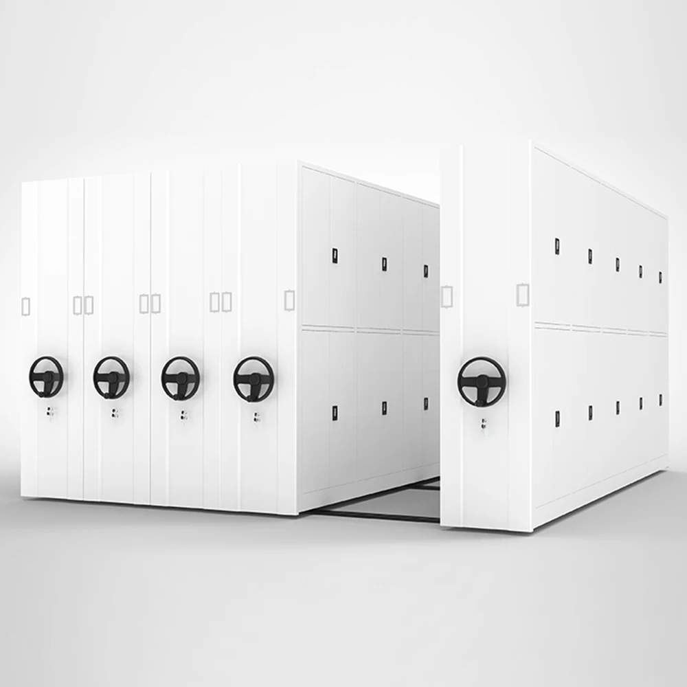 Customizable Mobile Manual Automatic Compacts Compact Shelving Filing Storage Cabinet Metal Guangzhou Customized Shop Shelves