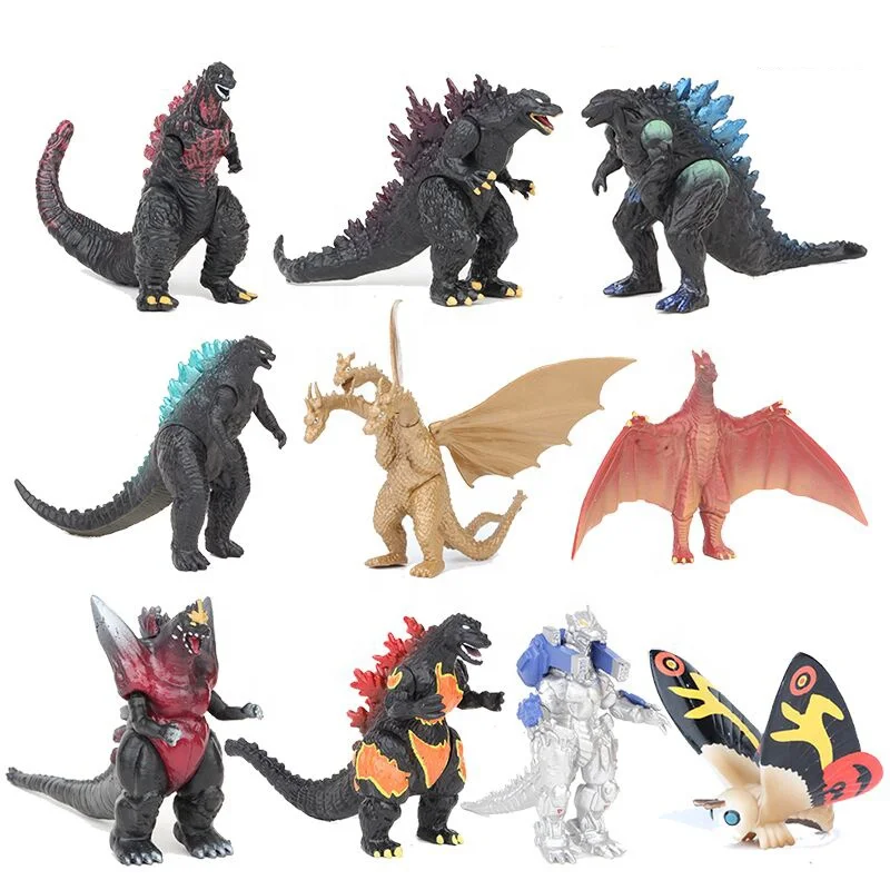  Gojira Godzilla 10 шт./компл. фильм ПВХ фигурка модель Toysn коллекция