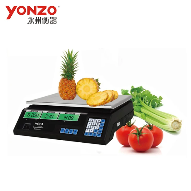 YONZO brand 30kg electronic digital commercial meat scale Balance