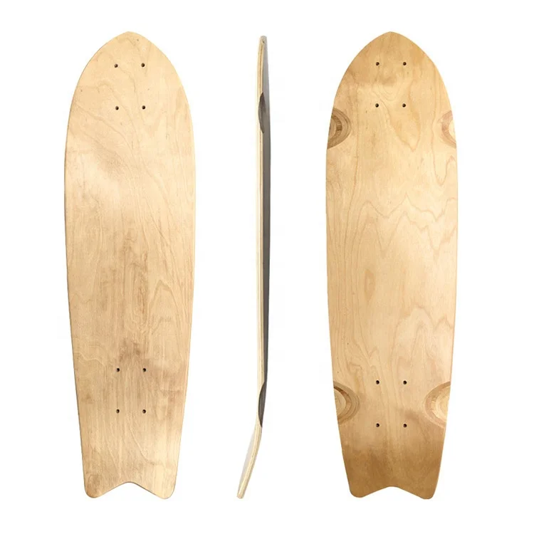 New design wood color professional skateboard 100% Canadian maple best Christmas gift skateboard deck custom print