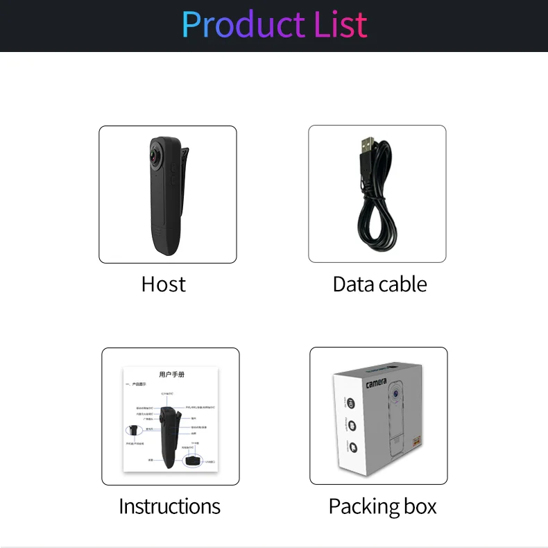 A18mini camcorder for law enforcement recording personal security wireless mini security digital camera