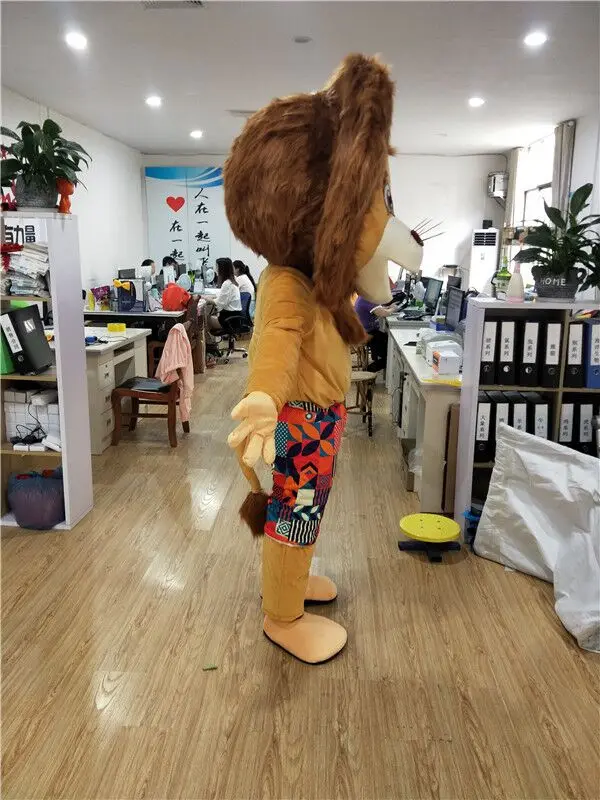 
factory direct sell customized lion mascot costume for adult 