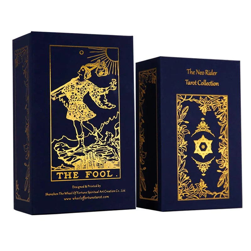 OEM design original moon tarot card case tarot card charms rider waite tarot cards
