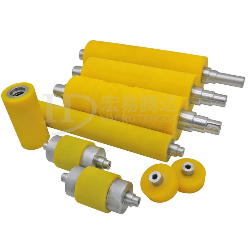
PU Masks Machine Polyurethane Rubber Roller Hot Sale 