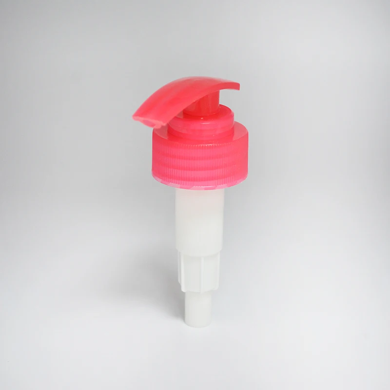 Free sample Customized 24400 big discharge rate screw lotion pump For Bottles 4CC Outer Spring dispenser pump