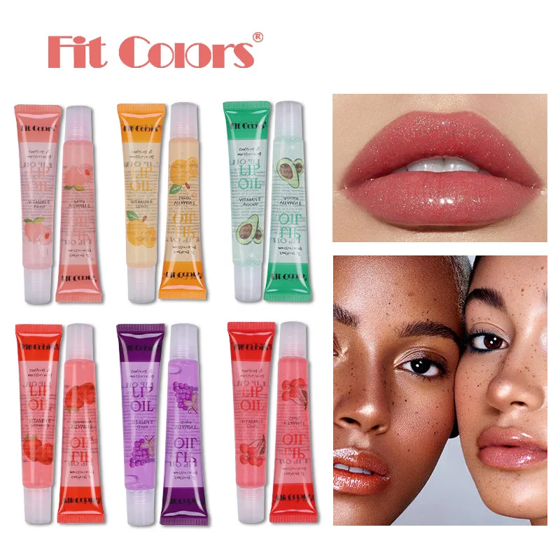 Bestselling Water Feeling Lip Oil Transparent Moisturizing Removing Dead Skin Fine Sparkling Mirror Face Fruit Flavor LipTint