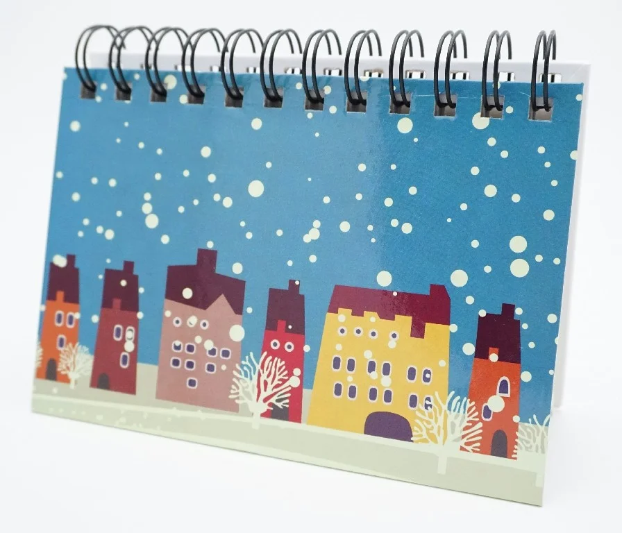 040 Desk top Calendar with Sticky notes & memo pad