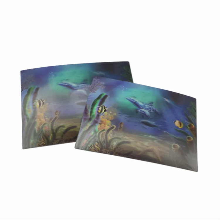  holographic gifts plastic New promtion 3d lenticular postcards post